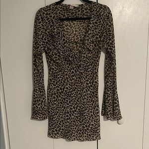 Victoria's Secret Leopard Print Top